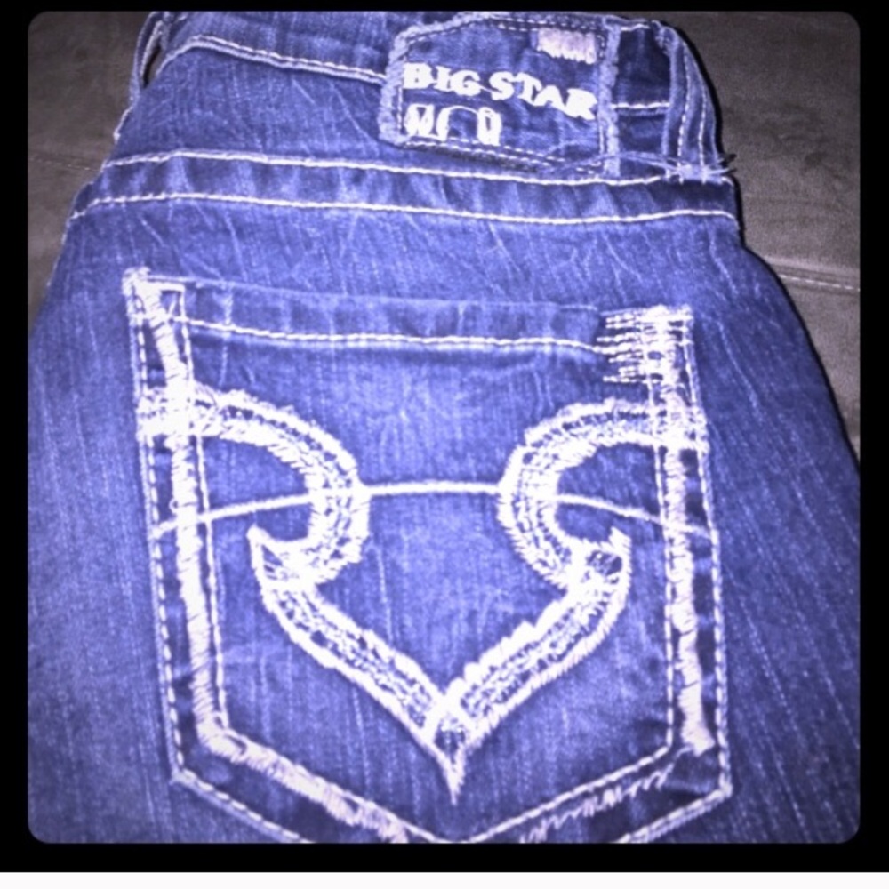Super cute Big Star jeans! Size 31 Inseam 37